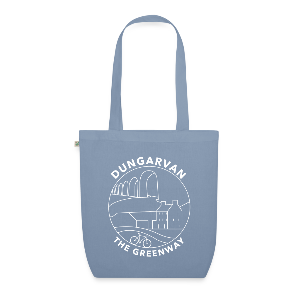 DUNGARVAN The Greenway Earth Positive Tote Bag - steel blue
