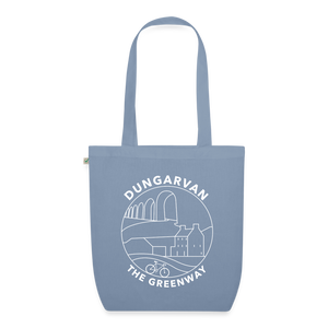 DUNGARVAN The Greenway Earth Positive Tote Bag - steel blue